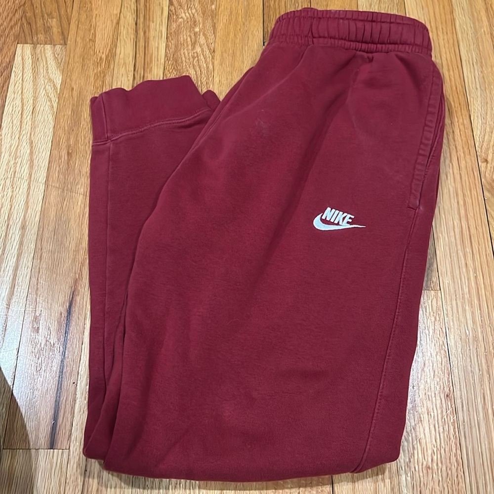 Nike Men’s Sweatpants, M Maroon